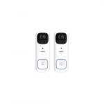 2K Wireless Doorbell, White, 2 Packs_noscript