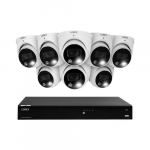 16-Channel 3TB NVR System with 8 Dome Cameras_noscript