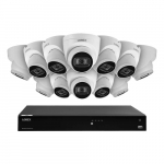 Fusion 4K 4TB NVR System with 12 IP Dome Cameras_noscript