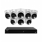 Fusion 4K 4 TB NVR System with 8 Dome Cameras_noscript