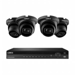 16-Channel NVR System with 4 Black Dome Cameras_noscript