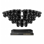 32-Channel NVR System with 28 Black Dome Cameras_noscript