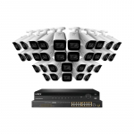 32-Channel NVR System with 32 White Cameras_noscript