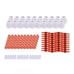 150-Piece Set of Nozzle Electrode Cup & Ring