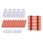 90-Piece Set of Nozzle Electrode Cup & Ring{part}