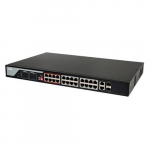 24-Ports 100Mbps Unmanaged PoE Switch