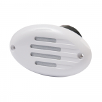 12V Electronic Horn with White Grill