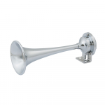 12V Chrome Plated Single Trumpet Mini Air Horn, OEM