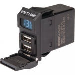 4.8A Contura Dual USB Receptacle with Amp Meter_noscript