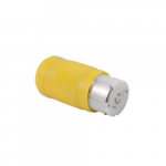 50A 125/250V Female Connector, Locking, Yellow