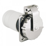 230V Stainless Steel Power Easy Lock Inlet, 3-Wire