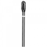 1/4" Solid Carbide Rotary Bur with Steel Shanks_noscript