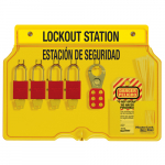 4-Lock Padlock Station, AA Padlocks_noscript