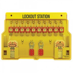 No. 1483 10-Lock Padlock Station, Zenex Padlock_noscript