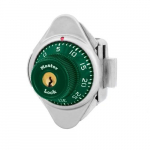 1631-Series Built-In Combination Lock with Metal Dial Green