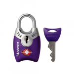 4689T 1" Wide Lock with Shrouded Shackle, Purple_noscript