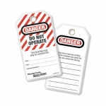 No. 497A Do Not Operate Safety Tag, Laminated_noscript