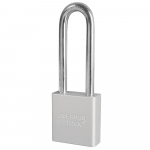 1-3/4" Silver 6-Pin Padlock with 3" Shackle