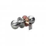 Ball Style Hall and Closet Door Knob, NickelBA0415BOX