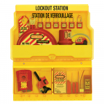 S1900 Deluxe Lockout Station with PadlocksS1900VE410FRC