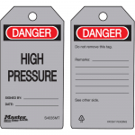 "Danger High Pressure" Safety Tag_noscript