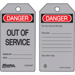 "Danger Out Of Service" Safety Tag_noscript
