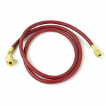 36" Red Hose with Automatic Shut-Off Valve Fitting