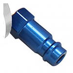 1/4" FL-F X 17mm M R1234YF Adapter with Valve Core