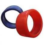 3-1/8" Red and Blue Gauge Protector Set