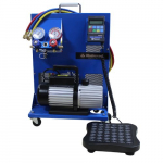 Portable Charging Station with 5 CFM Vacuum Pump
