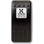Control Button with Symbol "Warm Air Blower"_noscript