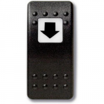 Control Button with Symbol "Arrow Down"