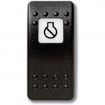 Control Button with Symbol "Engine Stop"