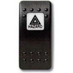 Control Button with Symbol "Hazard Warning"