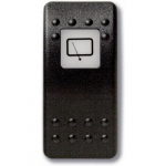 Control Button w/ Symbol "Rear Windscreen Wiper"_noscript