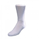 Men White Socks, Size 9-1/2 - 12
