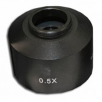 "C" Mount Adapter with 0.5X Lens_noscript