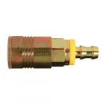 Hose Barb P Style Push On and Lock Coupler, 3/8"