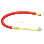 12" Bayonet Inflator Gauge Hose Whip Replacement for 522_noscript