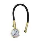 Dial Tire Pressure Gauge with Swivel Angle Air Chuck_noscript