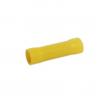 #4 AWG Yellow Vinyl Insulated Butt Splice Connector