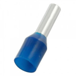 #6 AWG 0.945" Blue Nylon Insulated Ferrule, Din Standard_noscript