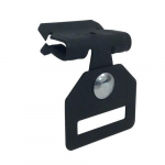 1/8"-1/4" Flange Mount Strap Hangers, Right Angle