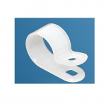 1/8" Natural Plastic Cable Clamp22412
