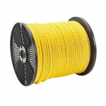 3/8" x 1200' Twisted Polypropylene Pull Rope, Spool_noscript