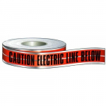 "Caution Buried Electric L.B." Detectable Tape_noscript