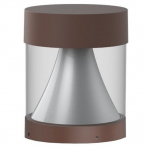 Color and Wattage Tunable LED Bollard Round Flat Top