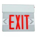 White Housing Edge Lit LED Exit Sign73403