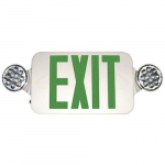 Capable Round Head LED Exit Emergency Light_noscript