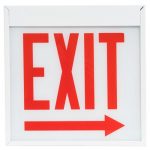 Chicago Code Exit/Emergency Panels Exit, Right Arrow_noscript